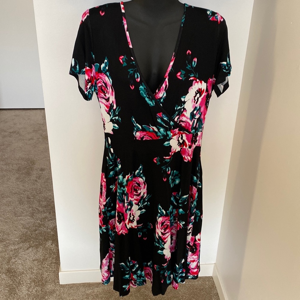 Casual Floral Dress